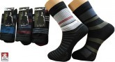 Ponožky PONDY.CZ pánské elastické PRUHY 39-47