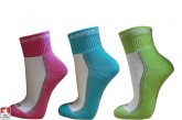 Ponožky FITNESS,AEROBIC, RELAX 37-41 polofroté