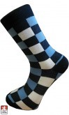 Pánské ponožky PONDY.CZ luxusní designové KOSTKY 39-47