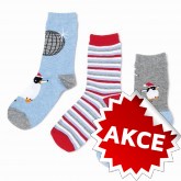 Dámské ponožky WILD FEET vánoční vzorované TUČŇÁK