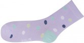 Dámské vzorované ponožky puntíky