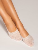 Ťapky do balerin, neviditelné ponožky krajkové